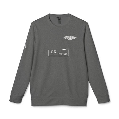 Unisex Fleece Sweatshirt - 'On Process' Style