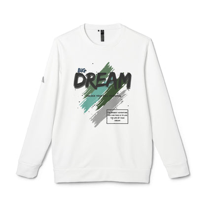 "BIG DREAM" Unisex Fleece Crewneck - Inspirational Sweatshirt