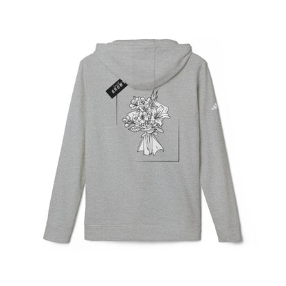 Unisex Fleece Hoodie - Special Floral Design