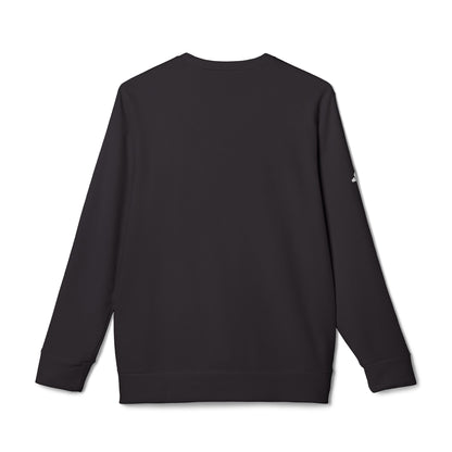Fleece Sweatshirt with 'Just keep moving' design - Unisex